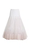 Jacquemus The Mireio Cotton Skirt In Pink
