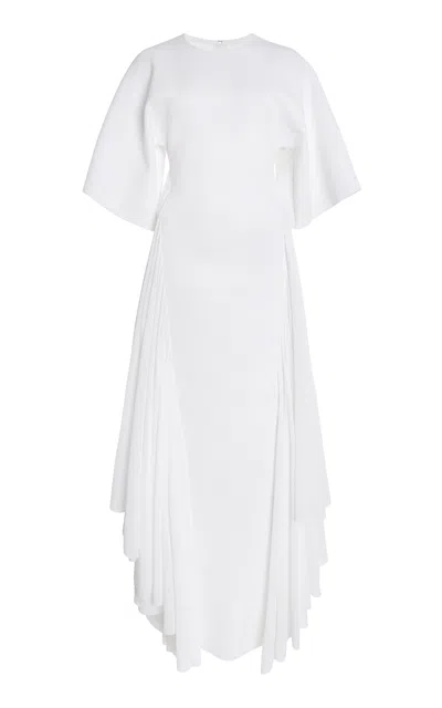 Jacquemus The Mistral Knit Dress In White