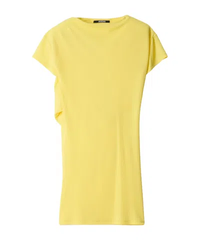 Jacquemus The Mistral Short-sleeve Dress In Multi