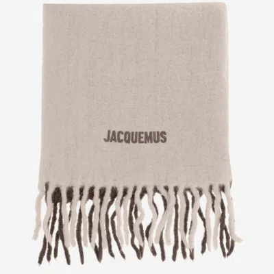 Jacquemus The Moisson Scarf In Neutral
