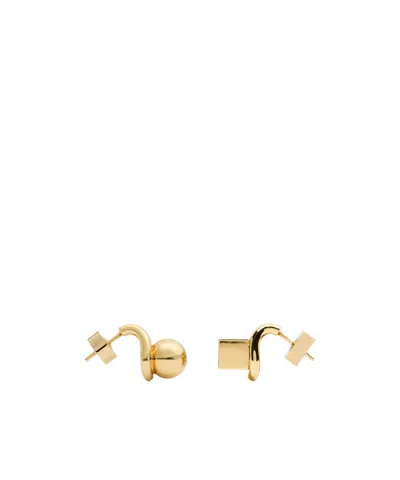 JACQUEMUS JACQUEMUS THE NODO STUD EARRINGS