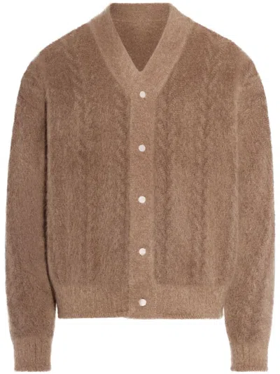 Jacquemus The Nuvola Cardigan In Brown