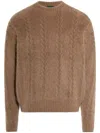 Jacquemus The Nuvola Sweater In Brown