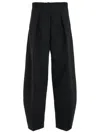 Jacquemus The Oval Pantalon In Black
