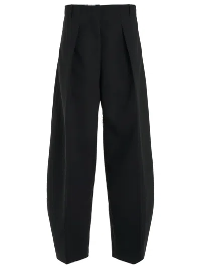 Jacquemus The Oval Pantalon In Black