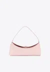 Jacquemus Smooth Pink Leather Le Calisso Handbag In Pink