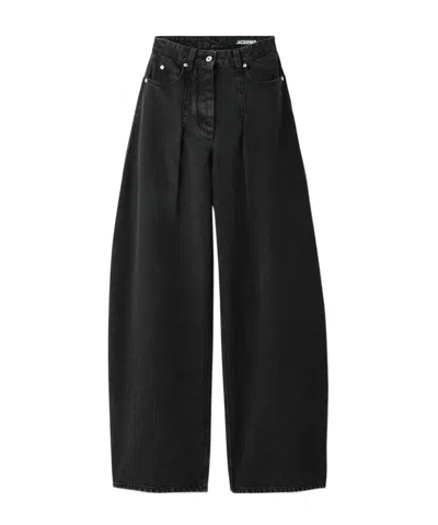 Jacquemus Jeans In Black
