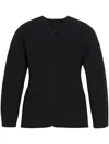 Jacquemus Black Les Sculptures 'la Veste Ovalo' Blazer In 黑色
