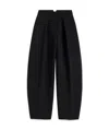 Jacquemus Le Pantalon Ovalo Pleated Wide-leg Trousers