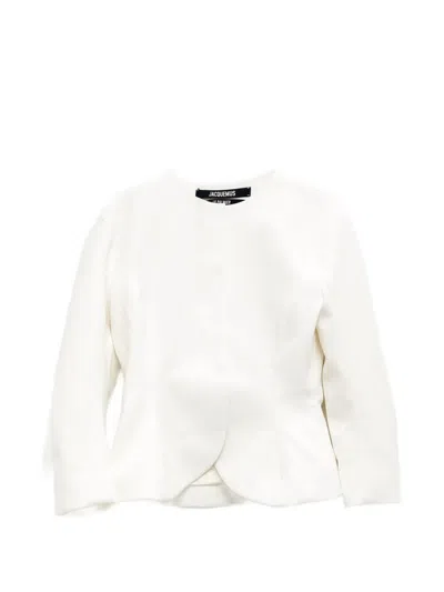 Jacquemus The Palmier Jacket In White