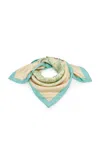 Jacquemus The Palmier Silk Scarf In Multi