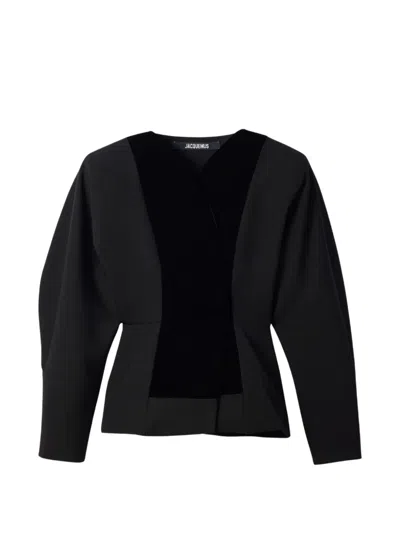 Jacquemus The Paloma Jacket In Black