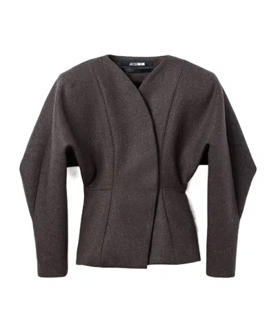 Jacquemus The Paloma Jacket In Brown