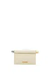 Jacquemus The Petite Pochette Rond Clutch Bag In Neutral