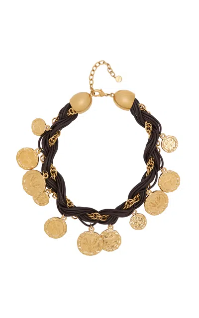 Jacquemus The Pieces Necklace In Gold