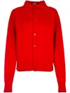 Jacquemus Red La Casa 'le Cardigan Pitatto' Cardigan In Red