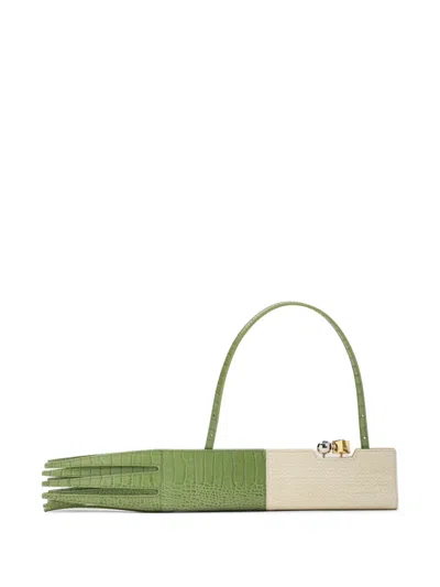 Jacquemus The Poireau Clutch Bag In Multi