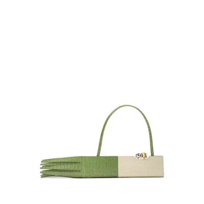 Jacquemus The Poireau Clutch Bag In Multi