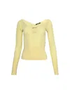 Jacquemus The Pralù Top Light Yellow