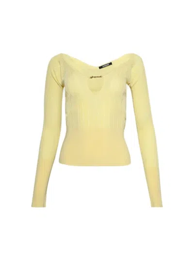 Jacquemus The Pralù Top Light Yellow