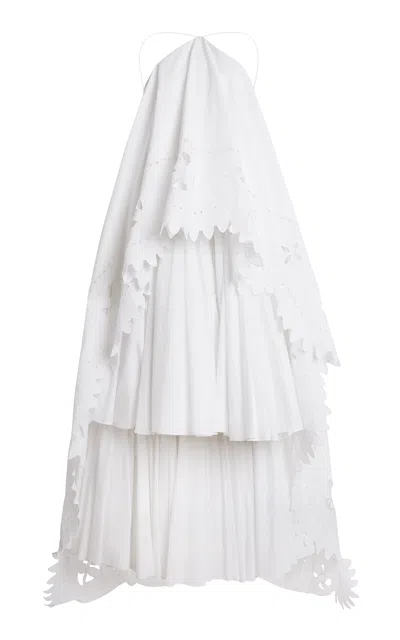 Jacquemus The Provençale Cotton Dress In White