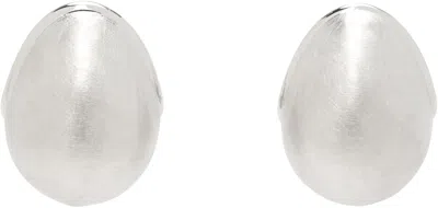 Jacquemus Les Boucles Raisin Silver-tone Earrings In Pink