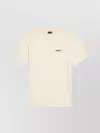 Jacquemus Le T-shirt Gros Grain Beige T-shirt With Logo Patch On The Front In Cotton Man In Neutral