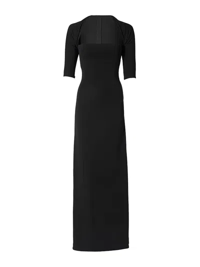 Jacquemus The Robe Bolero In Black