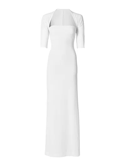 Jacquemus The Robe Bolero In White