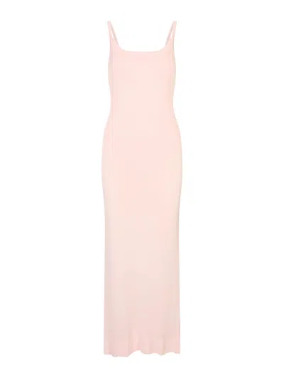 Jacquemus The Robe Nodo Midi In Pink