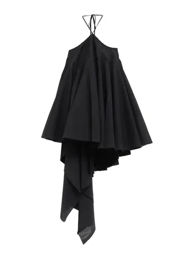JACQUEMUS VESTIDO MIDI - NEGRO