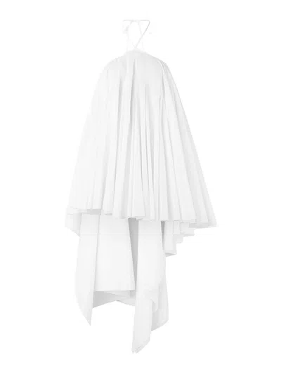 Jacquemus The Robe Triangle Courte In White