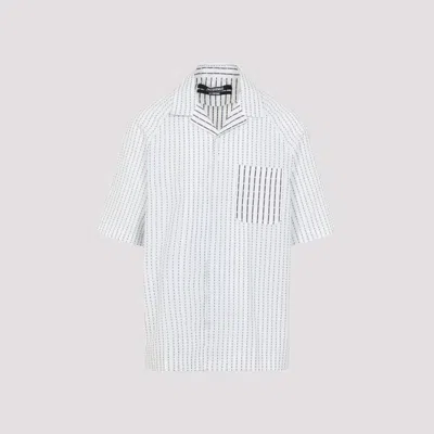 Jacquemus The Romerin Mini Shirt In White