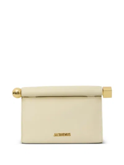 JACQUEMUS THE ROND CARRÉ CLUTCH BAG