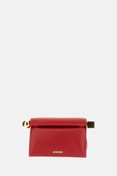 JACQUEMUS THE ROND CARRE POCHETTE