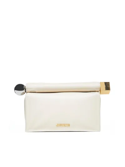 Jacquemus The Rond Carré Pocket Square In White