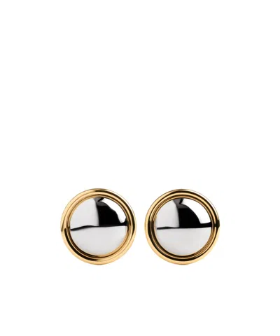 Jacquemus The Rond Drop Earrings In Gold