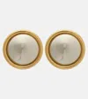 Jacquemus The Rond Drop Earrings In Silver