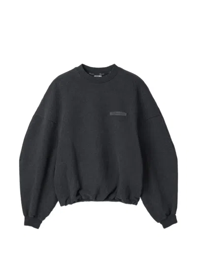 Jacquemus The Ruban Sweatshirt In Black