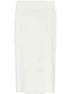 Jacquemus The Sablier Skirt In White 100