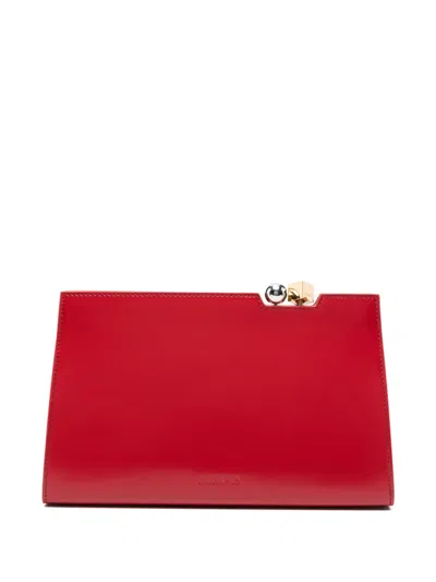 Jacquemus The Salon Clutch Bag In Red