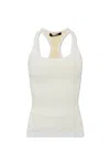 Jacquemus The Scala Tank Top In White