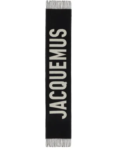 JACQUEMUS JACQUEMUS THE SCARF WITH LOGO