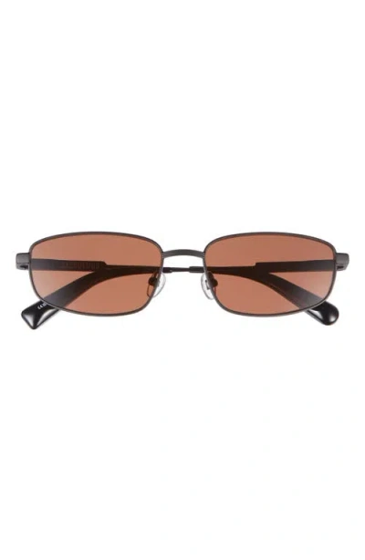 Jacquemus The Sera Aviator Sunglasses In Brown