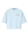 Jacquemus The Short T-shirts Clothing In Blue