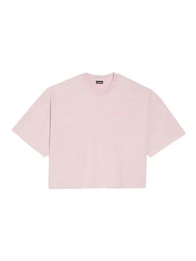 Jacquemus The Short T-shirts In Pink