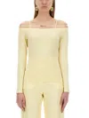 Jacquemus The Sierra Shirt In Yellow