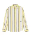 Jacquemus La Chemise Simon Buttoned Shirt In White