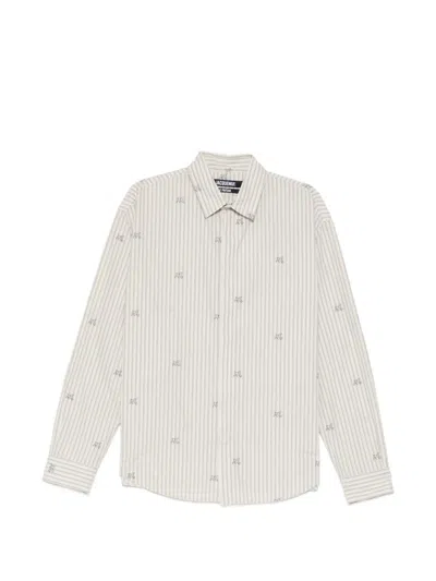 Jacquemus The Simon Shirt In Gray