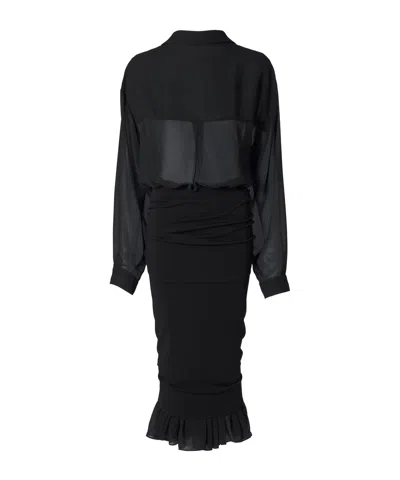 Jacquemus The Siroco Dress In Black
